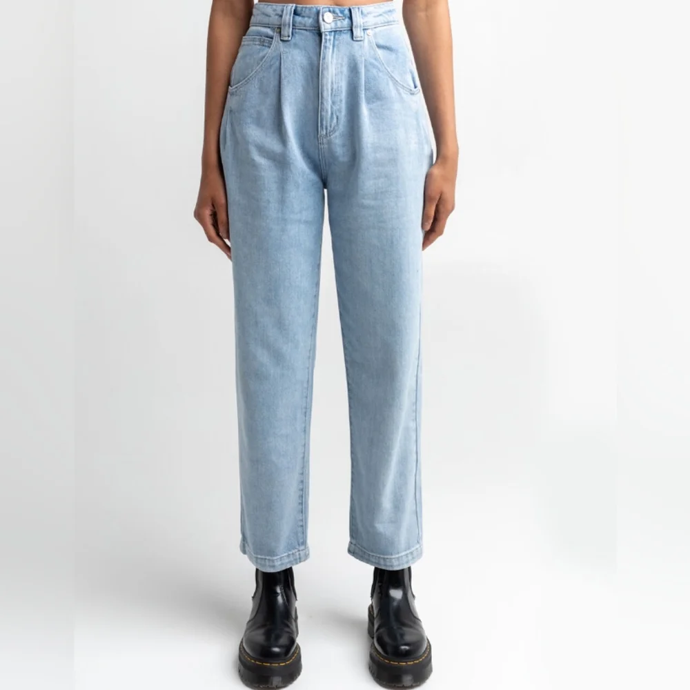 Abrand High Waisted Miami Taper Jean's Size 28/ EU 10 - Picture 2 of 14